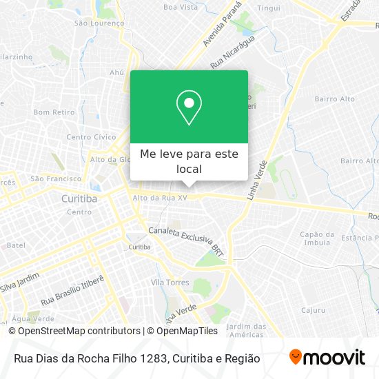 Rua Dias da Rocha Filho 1283 mapa