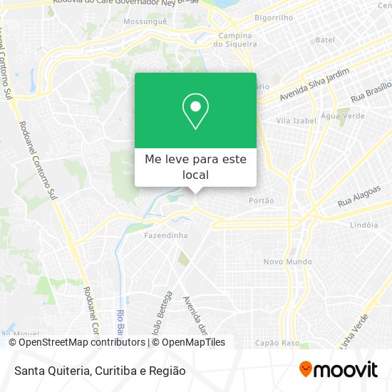 Santa Quiteria mapa
