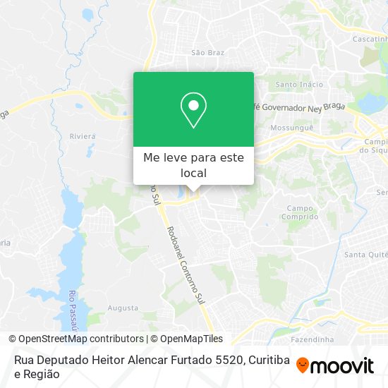 Rua Deputado Heitor Alencar Furtado 5520 mapa