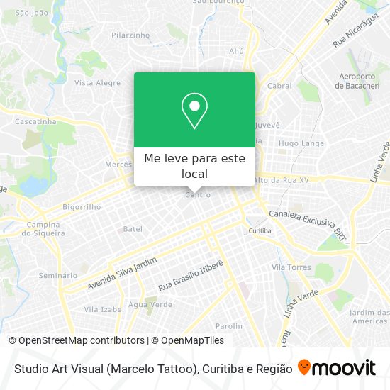 Studio Art Visual (Marcelo Tattoo) mapa