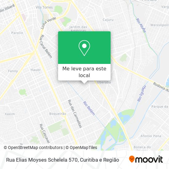 Rua Elias Moyses Schelela 570 mapa