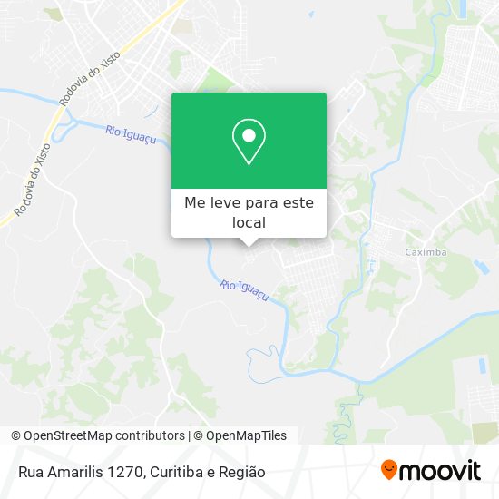 Rua Amarilis 1270 mapa