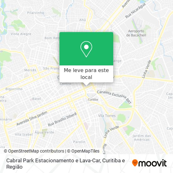 Cabral Park Estacionamento e Lava-Car mapa