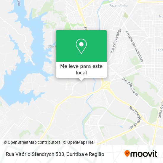 Rua Vitório Sfendrych 500 mapa