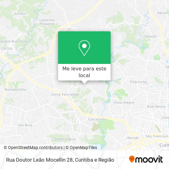 Rua Doutor Leão Mocellin 28 mapa