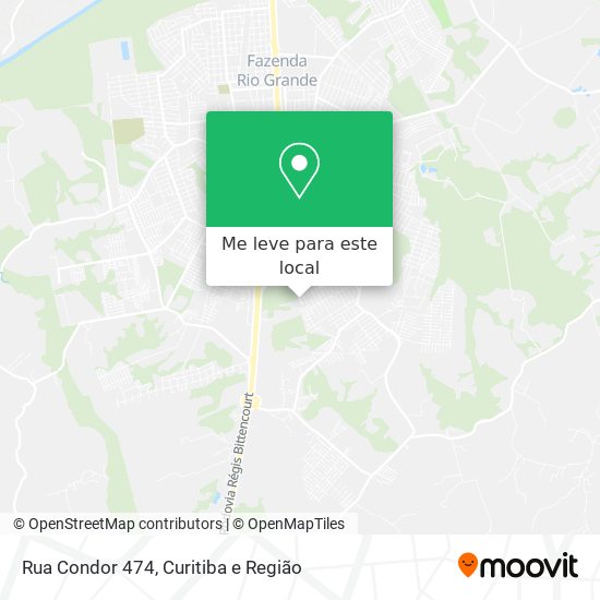 Rua Condor 474 mapa