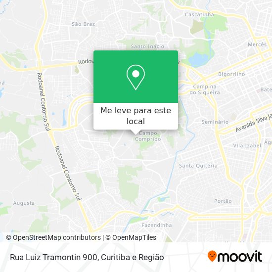 Rua Luiz Tramontin 900 mapa