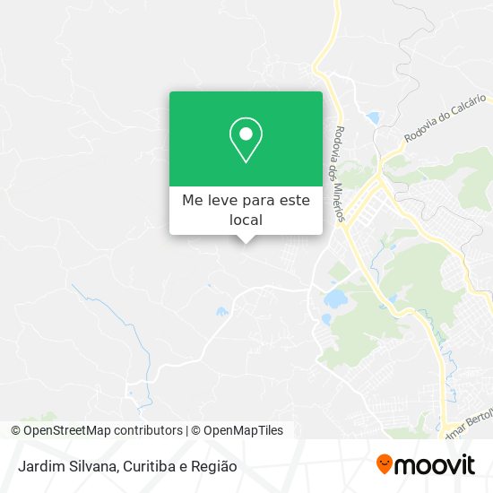 Jardim Silvana mapa