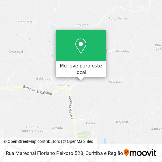 Rua Marechal Floriano Peixoto 528 mapa