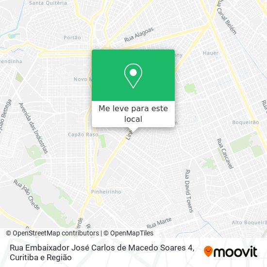 Rua Embaixador José Carlos de Macedo Soares 4 mapa