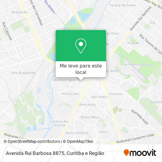 Avenida Rui Barbosa 8875 mapa