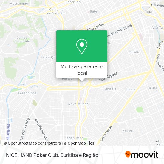 NICE HAND Poker Club mapa