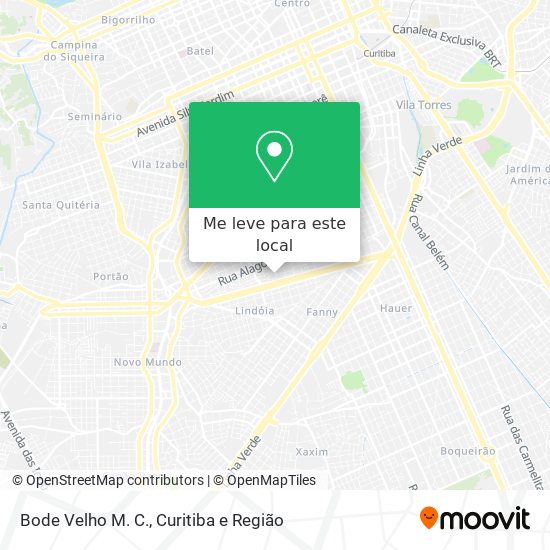 Bode Velho M. C. mapa