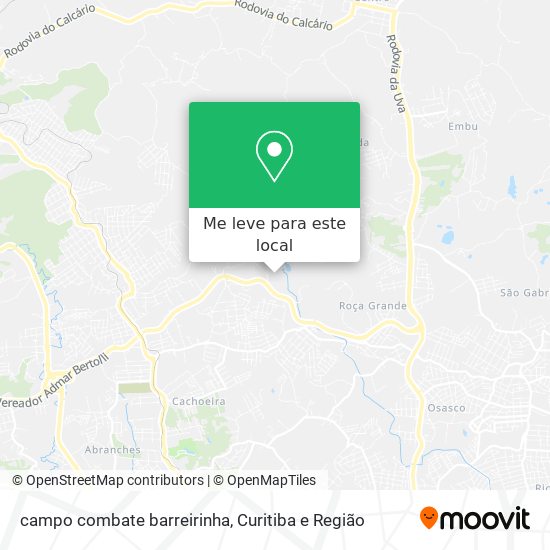 campo combate barreirinha mapa