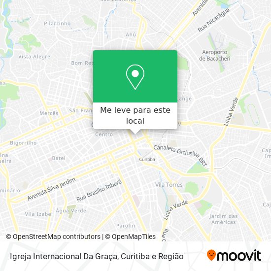 Igreja Internacional Da Graça mapa