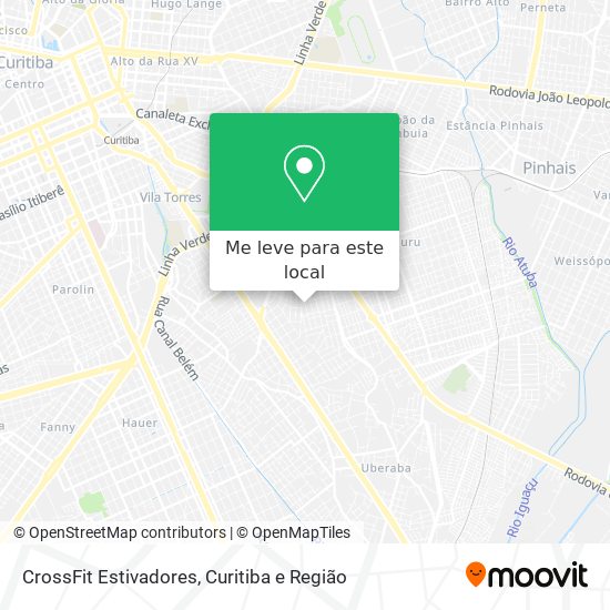CrossFit Estivadores mapa