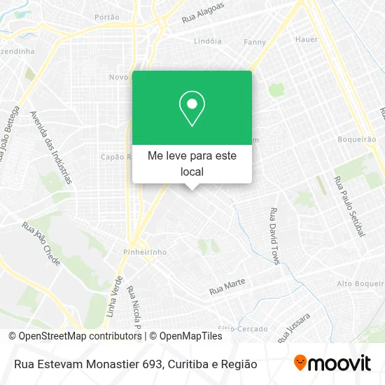 Rua Estevam Monastier 693 mapa