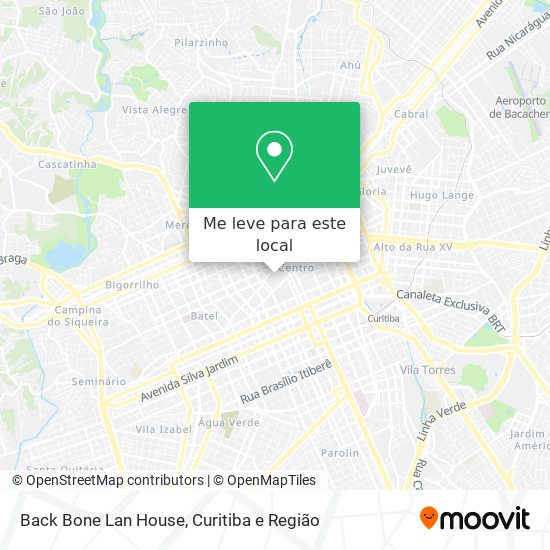 Back Bone Lan House mapa