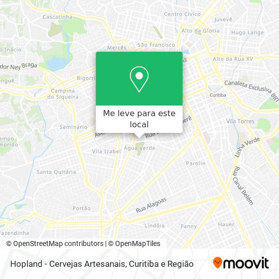 Hopland - Cervejas Artesanais mapa