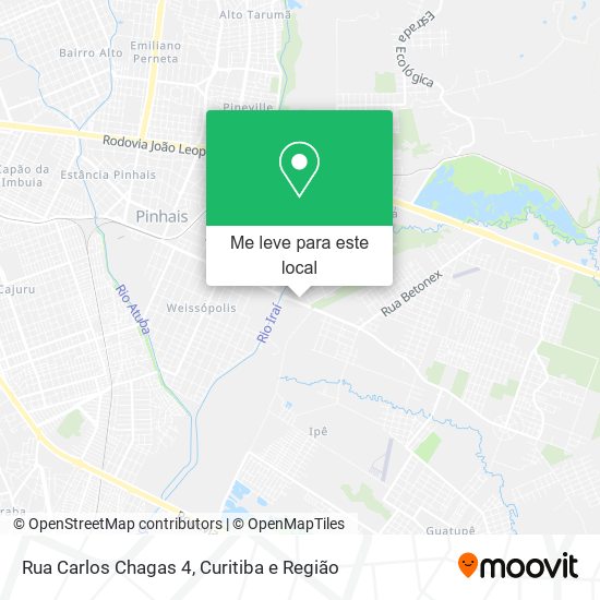 Rua Carlos Chagas 4 mapa