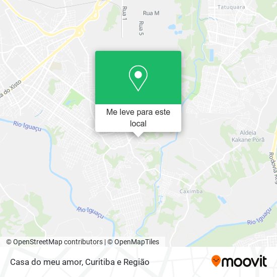 Casa do meu amor mapa