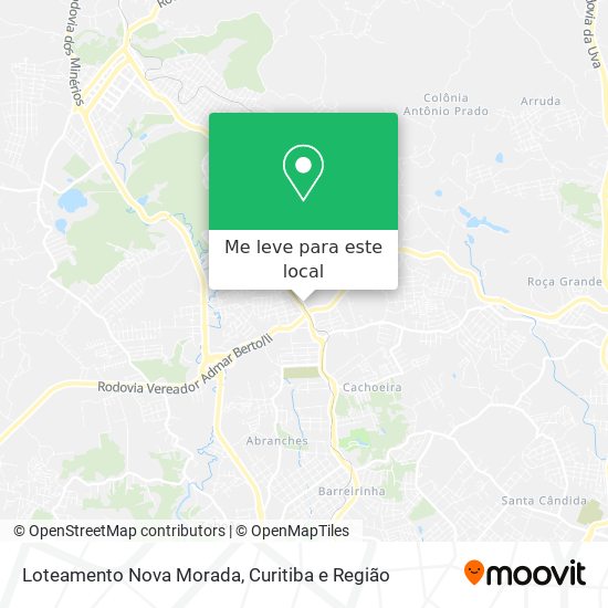 Loteamento Nova Morada mapa