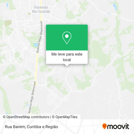 Rua Barem mapa