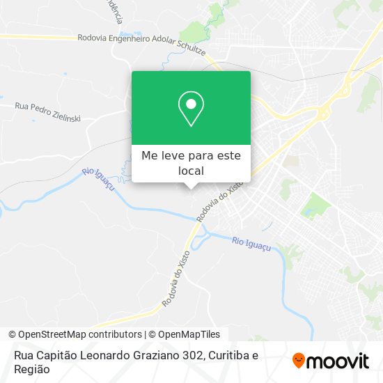 Rua Capitão Leonardo Graziano 302 mapa