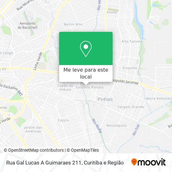 Rua Gal Lucas A Guimaraes 211 mapa