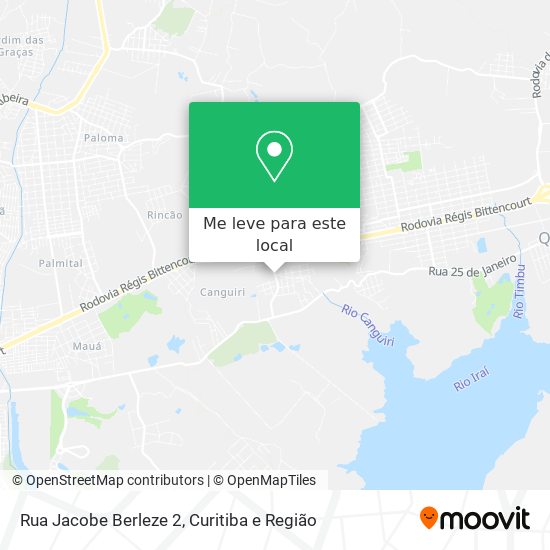 Rua Jacobe Berleze 2 mapa