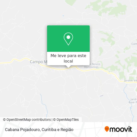 Cabana Pojadouro mapa