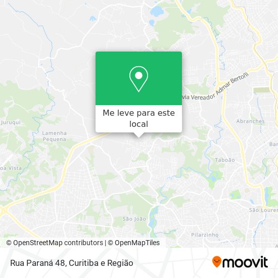 Rua Paraná 48 mapa