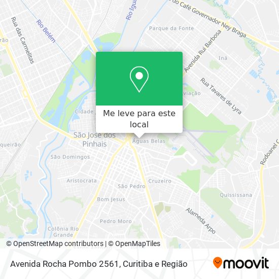 Avenida Rocha Pombo 2561 mapa