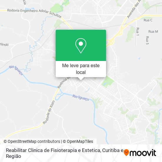 Reabilitar Clinica de Fisioterapia e Estetica mapa