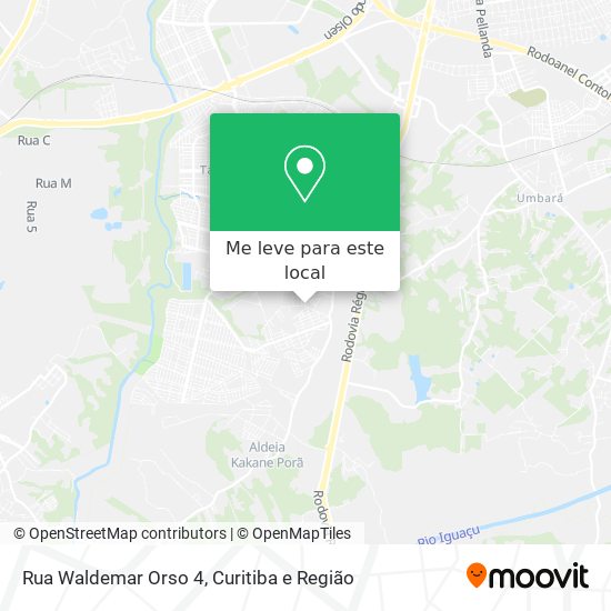 Rua Waldemar Orso 4 mapa