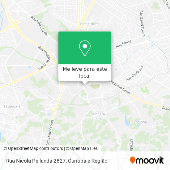 Rua Nicola Pellanda 2827 mapa