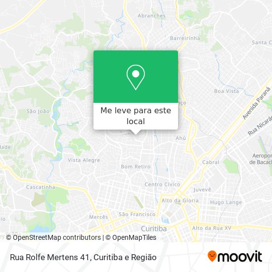 Rua Rolfe Mertens 41 mapa
