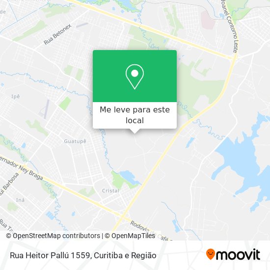 Rua Heitor Pallú 1559 mapa