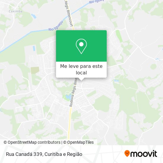 Rua Canadá 339 mapa