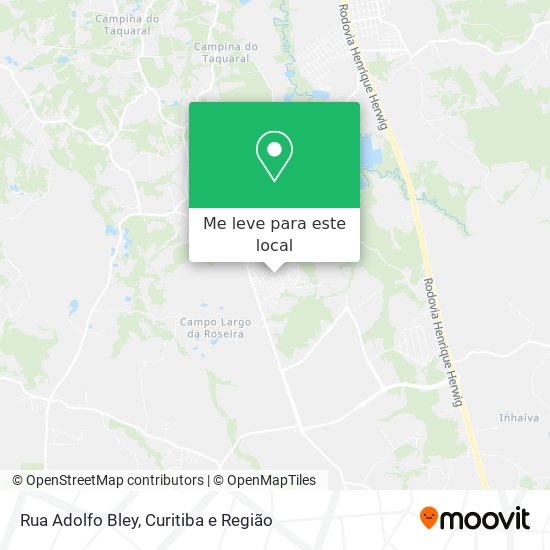 Rua Adolfo Bley mapa