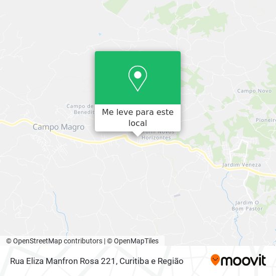 Rua Eliza Manfron Rosa 221 mapa