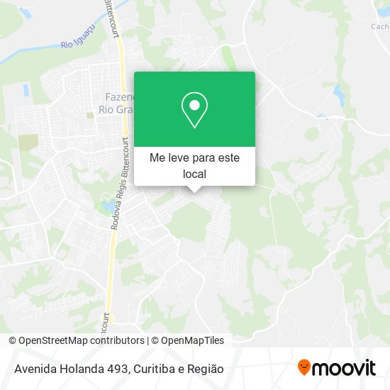 Avenida Holanda 493 mapa