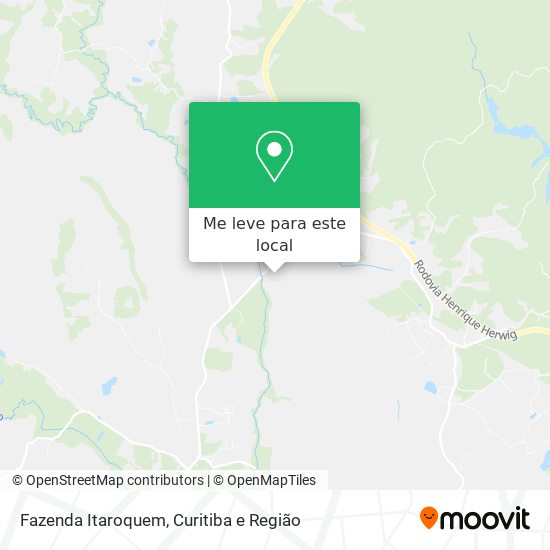 Fazenda Itaroquem mapa