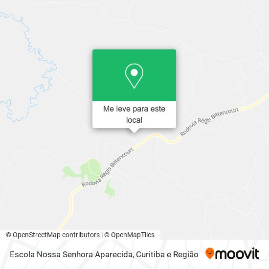 Escola Nossa Senhora Aparecida mapa