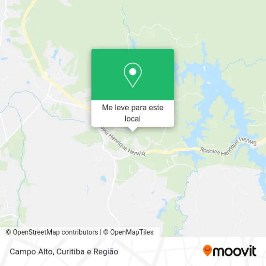 Campo Alto mapa