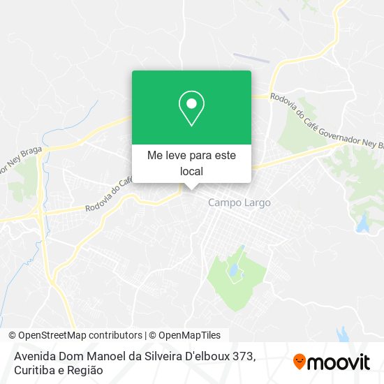 Avenida Dom Manoel da Silveira D'elboux 373 mapa
