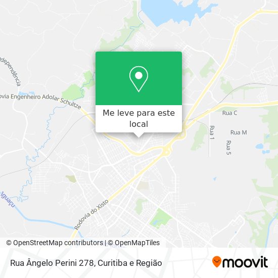 Rua Ângelo Perini 278 mapa