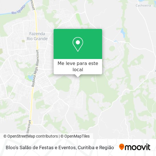 Bloo's Salão de Festas e Eventos mapa