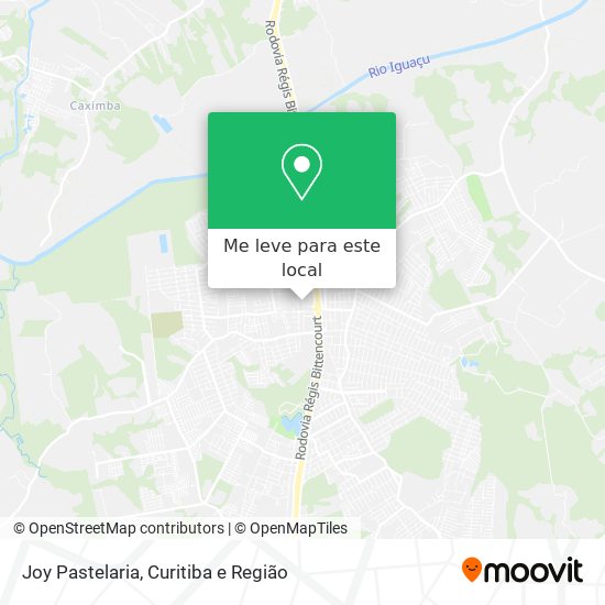 Joy Pastelaria mapa