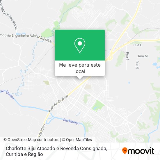 Charlotte Biju Atacado e Revenda Consignada mapa